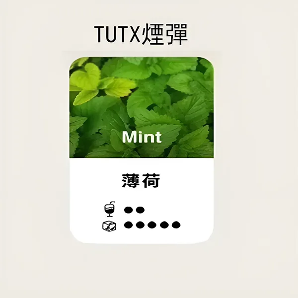 TUTX煙彈-薄荷口味