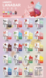 LANA BAR可充电一次性電子煙霧化5000口(3.0%)：圖片 2