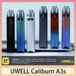 UWELL Caliburn A3S咖哩棒A3S POD電子煙主機官網評價說明書